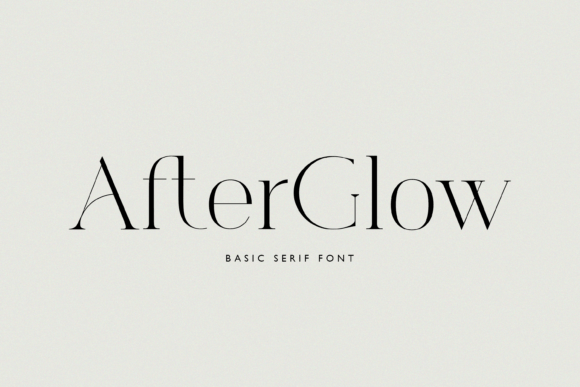 Afterglow: Crafting Timeless Elegance in Every Letter