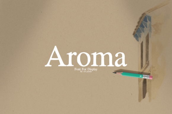 Aroma Font: Where Digital Pencil Meets Classic Serif