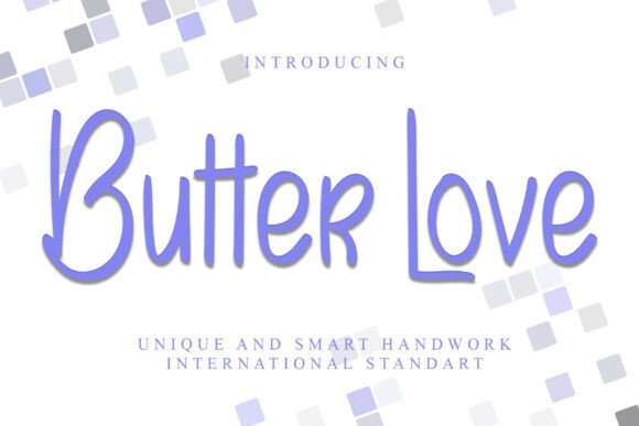 Butter Love: A Slim Casual Handwritten Font for Modern Creators