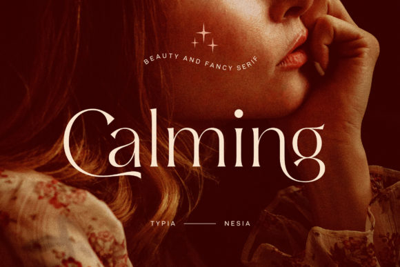 Calming: A Serif Font for Elegant, Timeless Designs