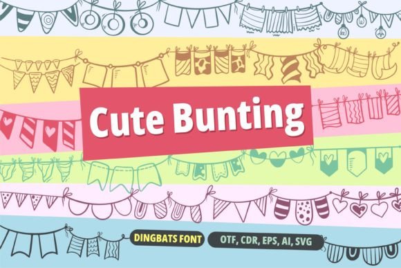 Cute Bunting: The Whimsical Font for Creative Projects