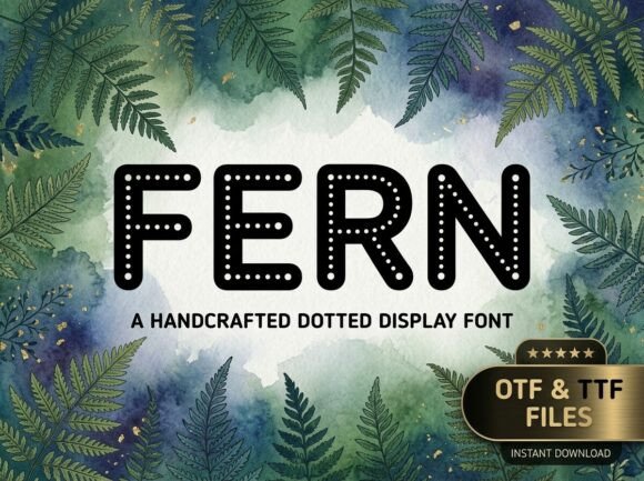 Fern: The All-Caps Display Typeface for Maximum Impact