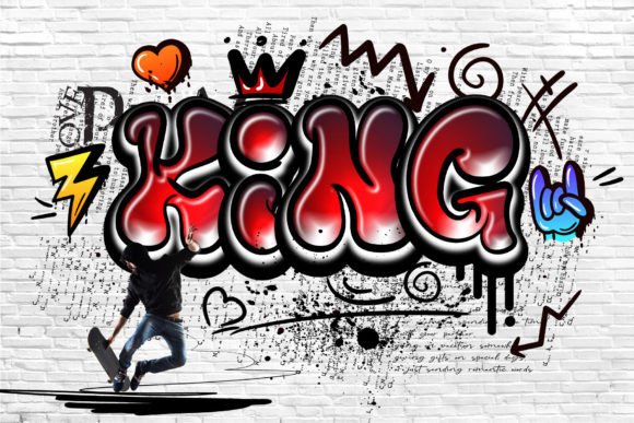 King Graffiti Font: Unleash Your Inner Urban Artist