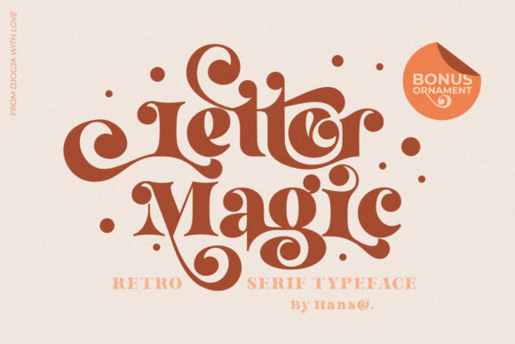 Letter Magic: The Vintage Serif Font with Modern Flair