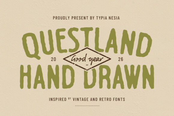 Questland: A Typeface Forged in the Wild