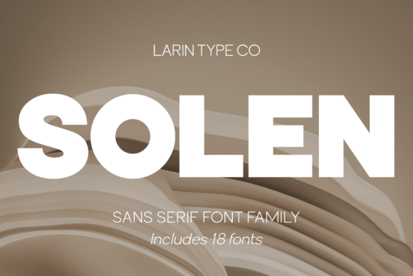 Solen: The Sans-Serif That Commands Attention