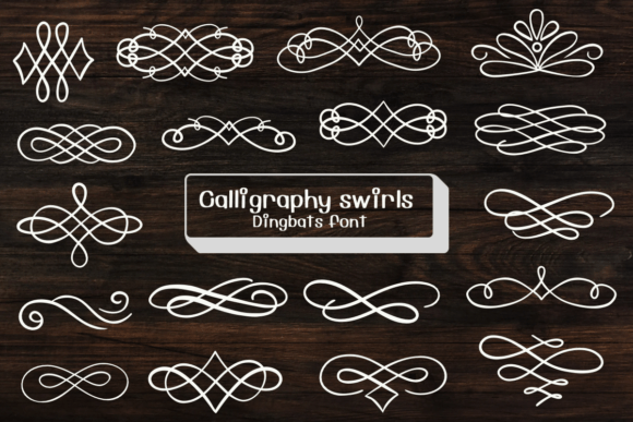 The Sketched Charm of Calligraphy Swirls for Creative Projects