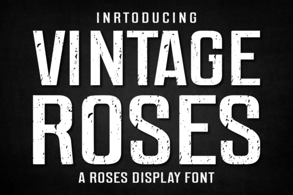 Vintage Roses: Where Retro Grit Meets Modern Design